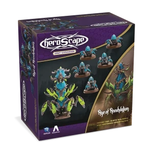 Heroscape: Rising Tide – Queen Maladrix and Festering Honor Guard Army Expansion