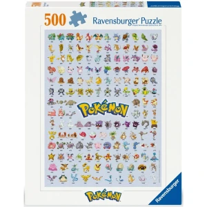 Puzzle 500 Pokémon Characters