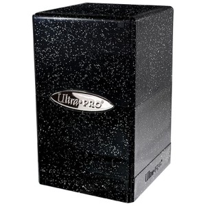 Pudełko na karty Ultra-Pro Satin Tower Glitter Deck Box (Black)