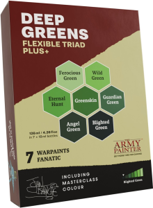 Army Painter: Flexible Triad PLUS+ - Deep Greens