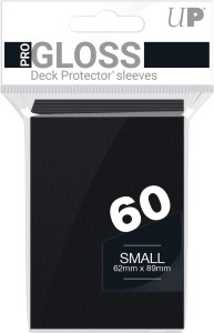Koszulki na karty Ultra-Pro Pro-Gloss Small 62x89 mm 60 sztuk (Black)