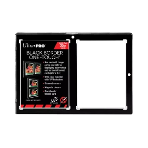 Ekspozytor magnetyczny Ultra-Pro: Ramka na 2 karty - Czarna (UV One-Touch 35PT)