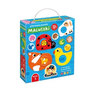 CzuCzu: Pierwsze puzzle - Maluszki 12m+