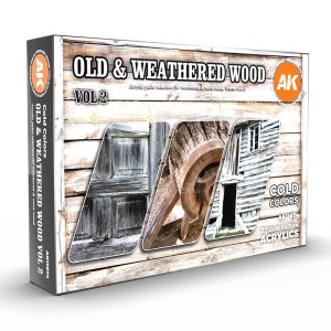 AK Interactive Old & Weathered Wood Vol2