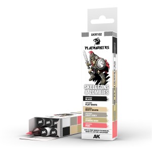 AK Interactive Playmarkers - Skeletons & Zombies 6 szt.