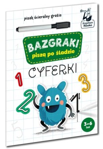 Kapitan Nauka: Bazgraki piszą po śladzie. Cyferki