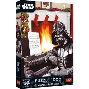 Puzzle 1000 Christmas with Darth Vader