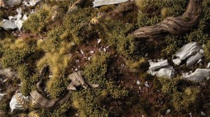Gamers Grass: Dark Green Shrubs (6 mm)