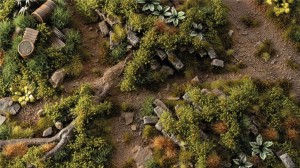 Gamers Grass: Strong Green Shrubs (6 mm)