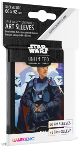 Koszulki na karty Gamegenic: Star Wars Unlimited - Art Moff Gideon (66x92 mm) - 60 sztuk
