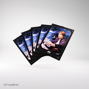 Koszulki na karty Gamegenic: Star Wars Unlimited - Art Han Solo (66x92 mm) - 60 sztuk