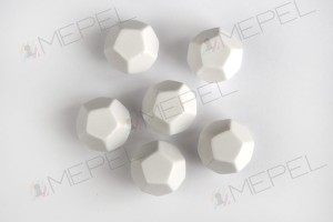 Kości Chessex - czysta kostka k12 White