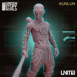 Green Stuff World: UNIT9 Cyberpunk - Kunlun 54mm
