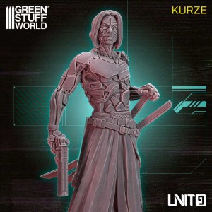 Green Stuff World: UNIT9 Cyberpunk - Kurze 54mm