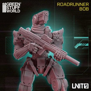 Green Stuff World: UNIT9 Cyberpunk - Roadrunner Bob 54mm