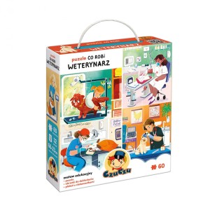 CzuCzu: Puzzle - Co robi weterynarz 4+