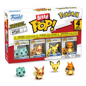 Funko Bitty POP Pokémon: 4-Pack Series 3