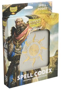 Dragon Shield RPG Spell Codex - Ashen White
