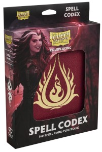 Dragon Shield RPG Spell Codex - Blood Red