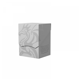 Dragon Shield Deck Shell Box - Ashen White/Black