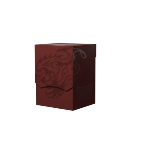 Dragon Shield Deck Shell Box - Blood Red/Black