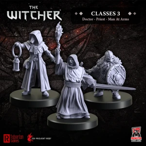 The Witcher RPG: Classes 3 - Doctor, Priest, Man at Arms