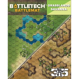 Battletech: Battlemat Grasslands/Savannah