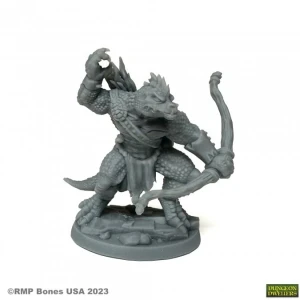 Reaper Miniatures: Waspnettle Lizardman Archer