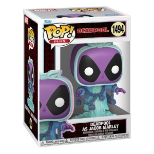 Funko POP Marvel: Deadpool as Jacob Marley