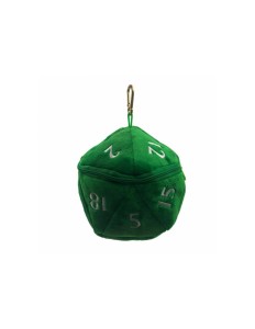 Ultra-Pro: D20 Plush Dice Bag - Green