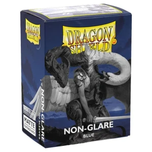 Dragon Shield Matte card sleeves - Non-Glare Blue (63x88 mm) 100 pcs