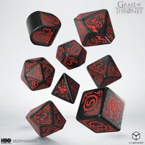 Gra o Tron - Zestaw Kości - Targaryen