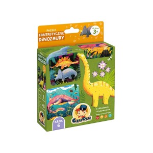 CzuCzu: Puzzle - Fantastyczne Dinozaury 3+