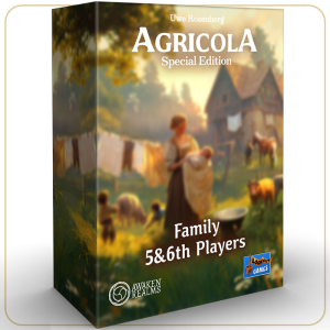 Agricola: Trójwymiarowe figurki rodziny – zestaw 5. i 6. gracza z Sundrop