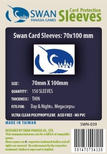 Koszulki na karty Swan Panasia 70x100 mm thin (cienkie) 150 sztuk