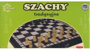 Szachy Tradycyjne Drewniane (27cm)