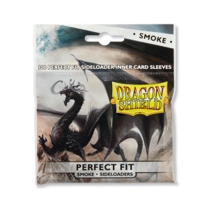 Koszulki na karty Dragon Shield Perfect Fit Sideloader - smoke - 100 sztuk