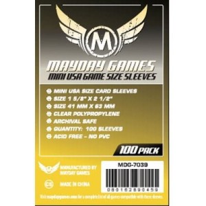 Koszulki na karty Mayday Mini USA American 41x63 mm 100 sztuk