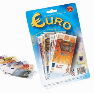 Papierowe pieniądze - euro