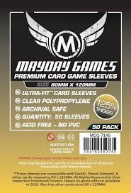Koszulki na karty Mayday Magnum Gold Premium 80x120 mm 50 sztuk
