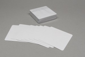 Czyste karty do gry 70x70 mm - 55 szt.