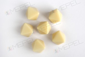 Kości Chessex - czysta kostka k8 Ivory
