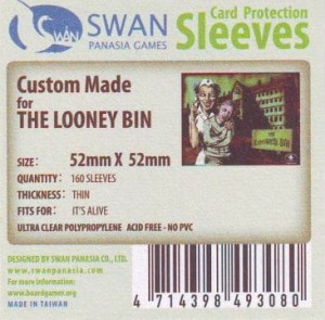 Koszulki na karty Swan Panasia 52x52 mm thin (cienkie) 160 sztuk