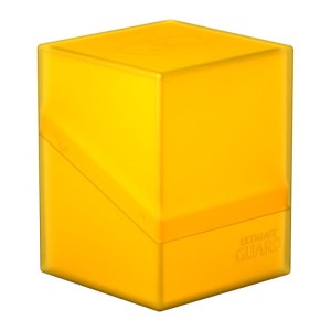 Pudełko na karty Ultimate Guard Boulder Deck Case 100+ Amber