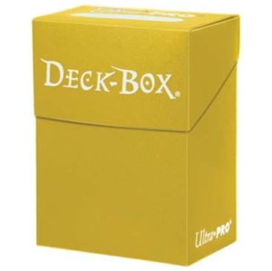 Pudełko na karty Ultra-Pro Deck Box yellow (żółte)