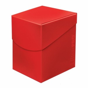 Pudełko na karty Ultra-Pro Eclipse PRO 100+ Apple Red