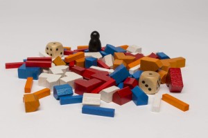 Catan - zestaw drewnianych elementów