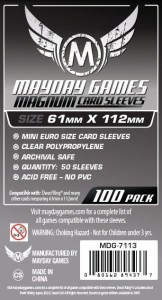 Koszulki na karty Mayday Magnum Platinum Tarot 61x112 mm 100 sztuk