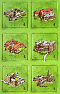 Carcassonne: Holenderskie i belgijskie klasztory - mini dodatek