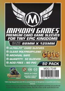 Koszulki na karty Mayday Premium "Tiny Epic" 88x125mm 50 sztuk